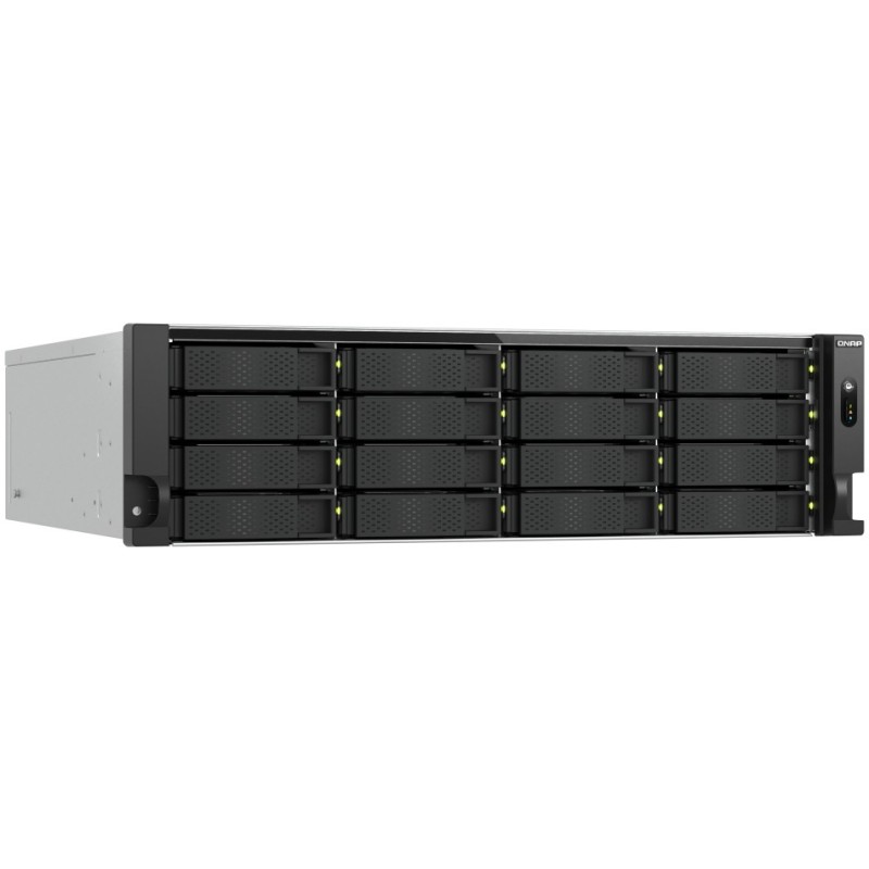 Buy QNAP TS-h1677AXU-RP-R7-32G - 16-bay 3U Rack NAS, AMD Ryzen 7 Pro 7745 (8C/16... in Cyprus, Nicosia, Limassol, Larnaka, Pafos