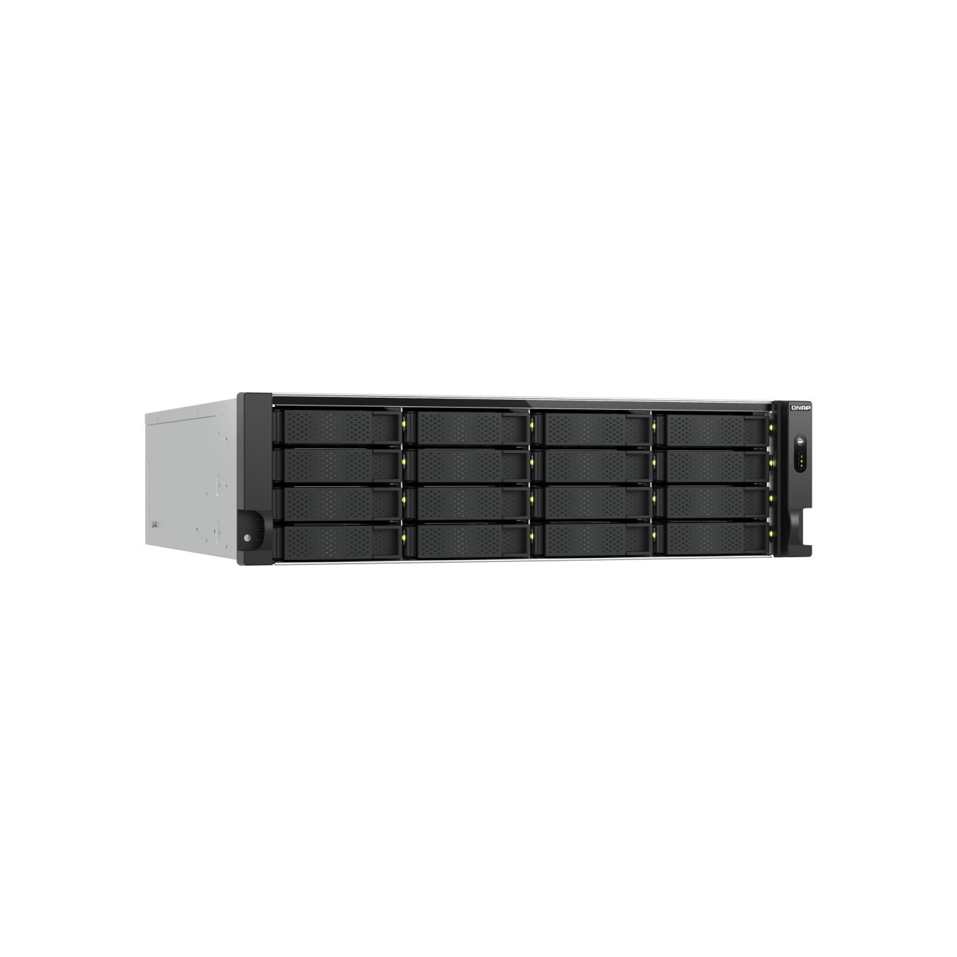 QNAP TS-h1677AXU-RP-R7-32G - 16-bay 3U Rack NAS, AMD Ryzen 7 Pro 7745 (8C/16T up to 5.3GHz), 32GB DDR5