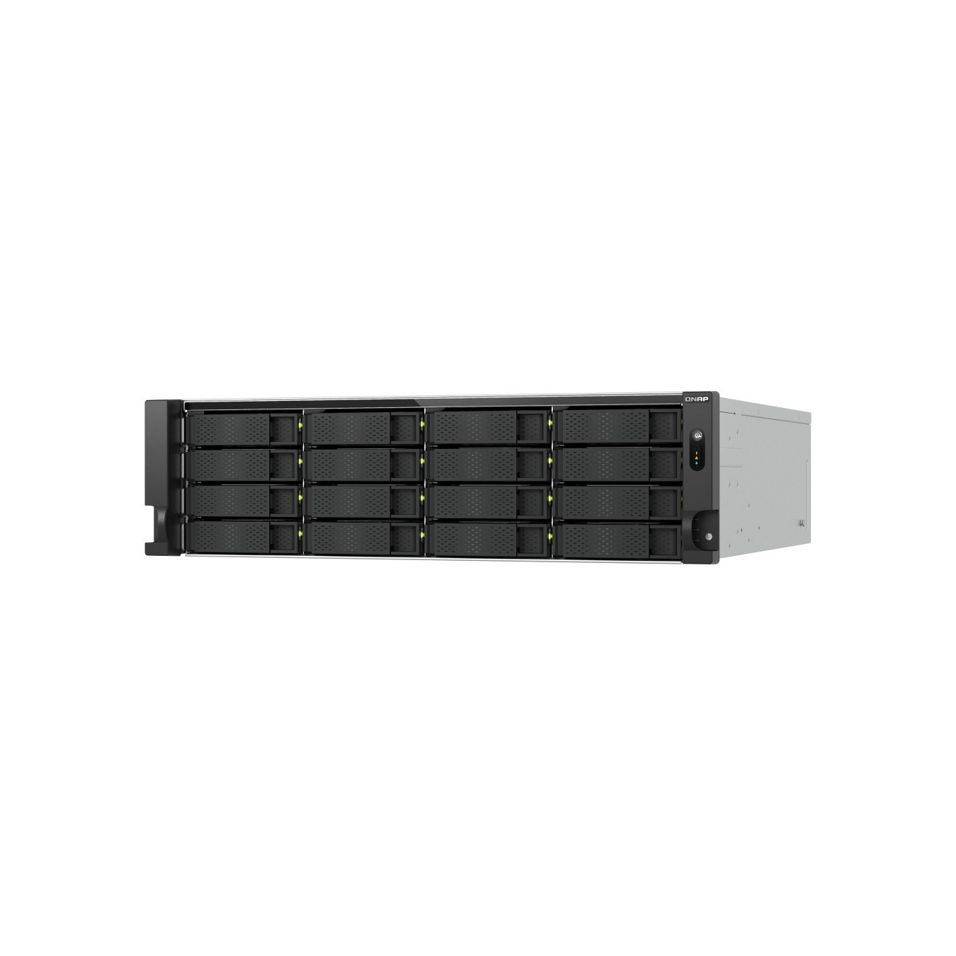QNAP TS-h1677AXU-RP-R7-32G - 16-bay 3U Rack NAS, AMD Ryzen 7 Pro 7745 (8C/16T up to 5.3GHz), 32GB DDR5
