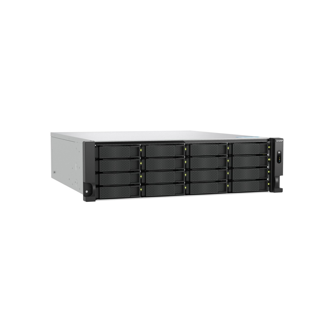 QNAP TS-h1677AXU-RP-R7-32G - 16-bay 3U Rack NAS, AMD Ryzen 7 Pro 7745 (8C/16T up to 5.3GHz), 32GB DDR5