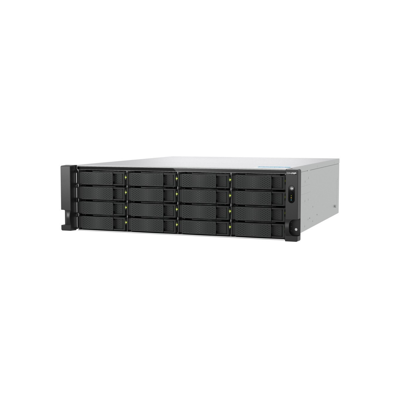 QNAP TS-h1677AXU-RP-R7-32G - 16-bay 3U Rack NAS, AMD Ryzen 7 Pro 7745 (8C/16T up to 5.3GHz), 32GB DDR5