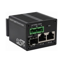 Buy EXSYS EX-62010PoE-SFP Micro 2+1-Port PoE+Industrial Gigabit Switch in Cyprus, Nicosia, Limassol, Larnaka, Pafos