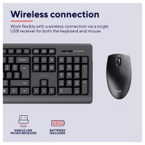 Buy Trust Primo Wireless Desktopset DE in Cyprus, Nicosia, Limassol, Larnaka, Pafos