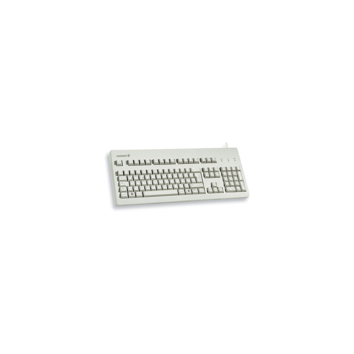 Cherry G80-3000 LPCDE-0 - Full-Size Wired USB Keyboard, Grey, German QWERTZ, 105 Keys — Buy in Cyprus with Fast Delivery