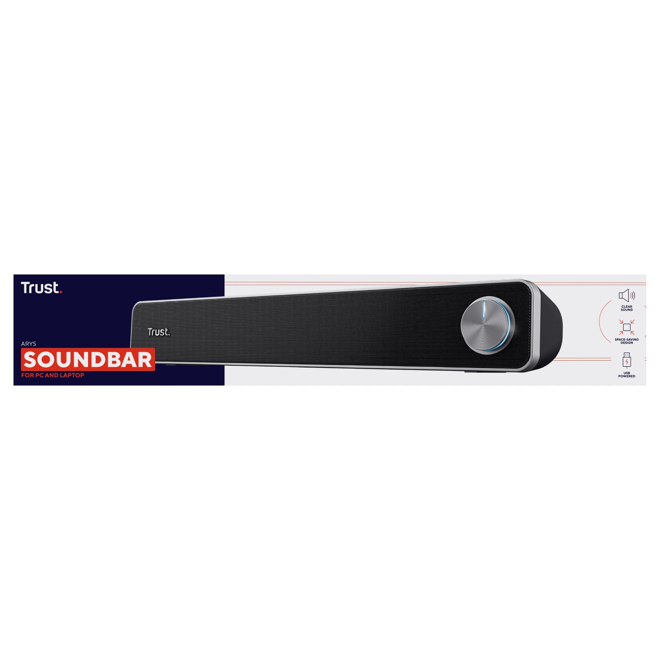 Buy TRUST Arys Soundbar für PC in Cyprus, Nicosia, Limassol, Larnaka, Pafos