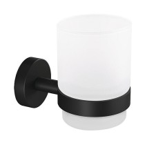 Buy tesa Zahnputzbecherhalter MOON schwarz, weiß in Cyprus, Nicosia, Limassol, Larnaka, Pafos