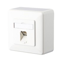 Buy METZ CONNECT Anschlussdose Cat 6 E-DAT C6 8(8) AP LSA reinwei in Cyprus, Nicosia, Limassol, Larnaka, Pafos