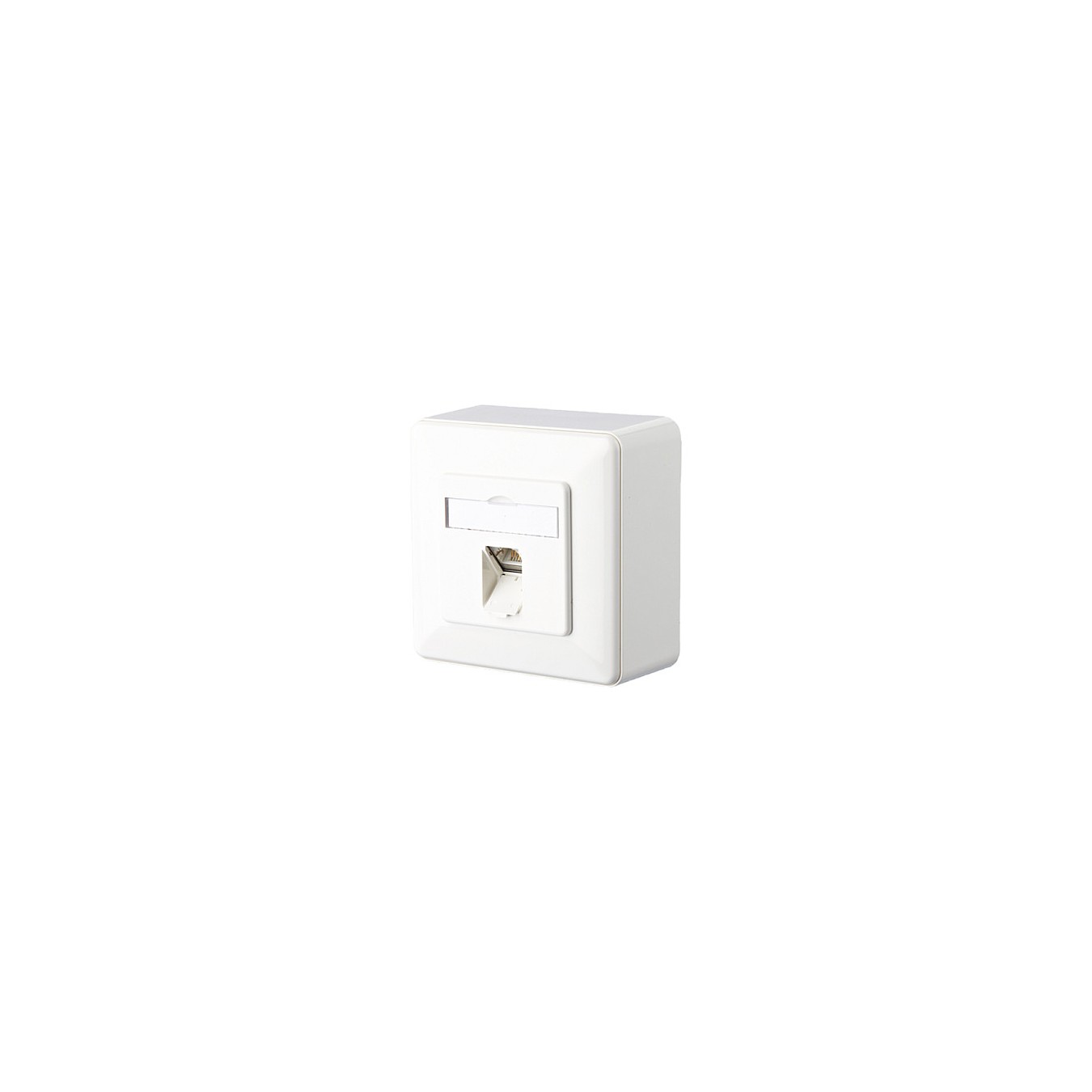 Buy METZ CONNECT Anschlussdose Cat 6 E-DAT C6 8(8) AP LSA reinwei in Cyprus, Nicosia, Limassol, Larnaka, Pafos