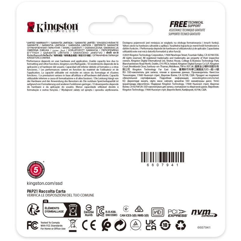 Buy Kingston NV3 - 1TB M.2 2230 PCIe Gen4 NVMe SSD - Up to 6000MB/s Read, 4000MB... in Cyprus, Nicosia, Limassol, Larnaka, Pafos