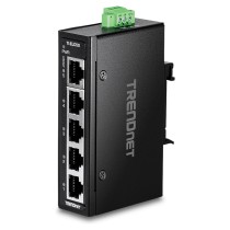 Buy TRENDnet TI-ELC50 5-Port Ethernet Mini Switch Industrial DIN-Rail in Cyprus, Nicosia, Limassol, Larnaka, Pafos