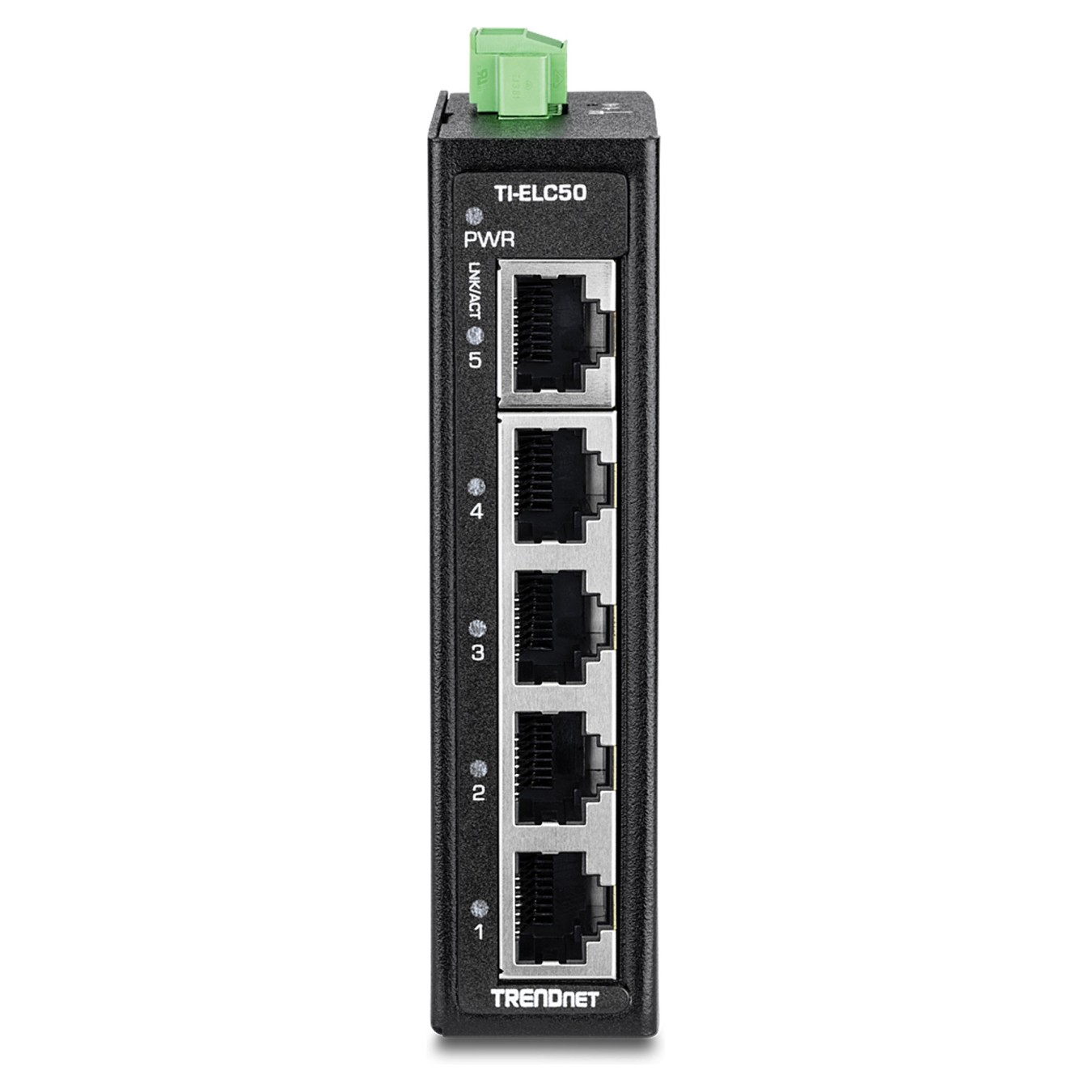 Buy TRENDnet TI-ELC50 5-Port Ethernet Mini Switch Industrial DIN-Rail in Cyprus, Nicosia, Limassol, Larnaka, Pafos