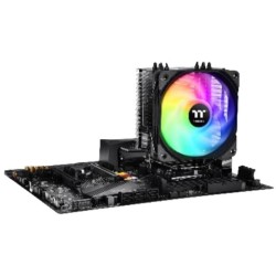 Buy Thermaltake UX200 SE Air Tower CPU Cooler - ARGB MB Sync, 120mm PWM 800-1800... in Cyprus, Nicosia, Limassol, Larnaka, Pafos