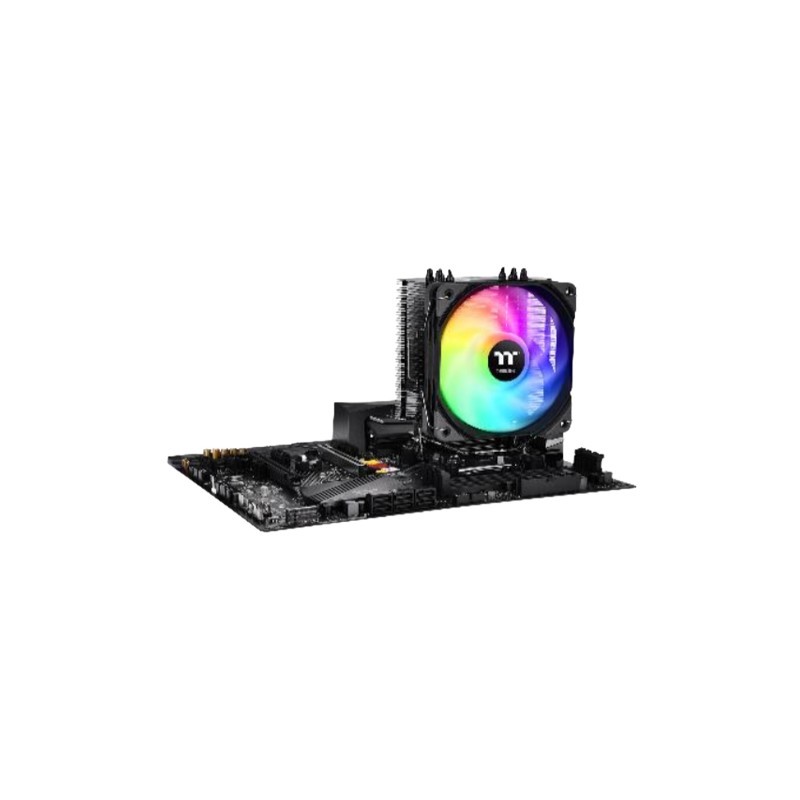 Buy Thermaltake UX200 SE Air Tower CPU Cooler - ARGB MB Sync, 120mm PWM 800-1800... in Cyprus, Nicosia, Limassol, Larnaka, Pafos