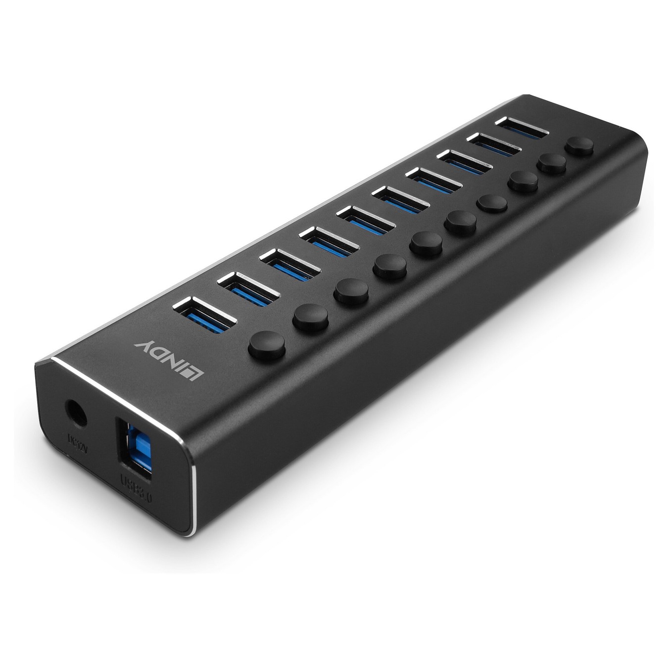 Buy LINDY 10 Port USB 3.0 Hub mit Ein- Ausschaltern in Cyprus, Nicosia, Limassol, Larnaka, Pafos