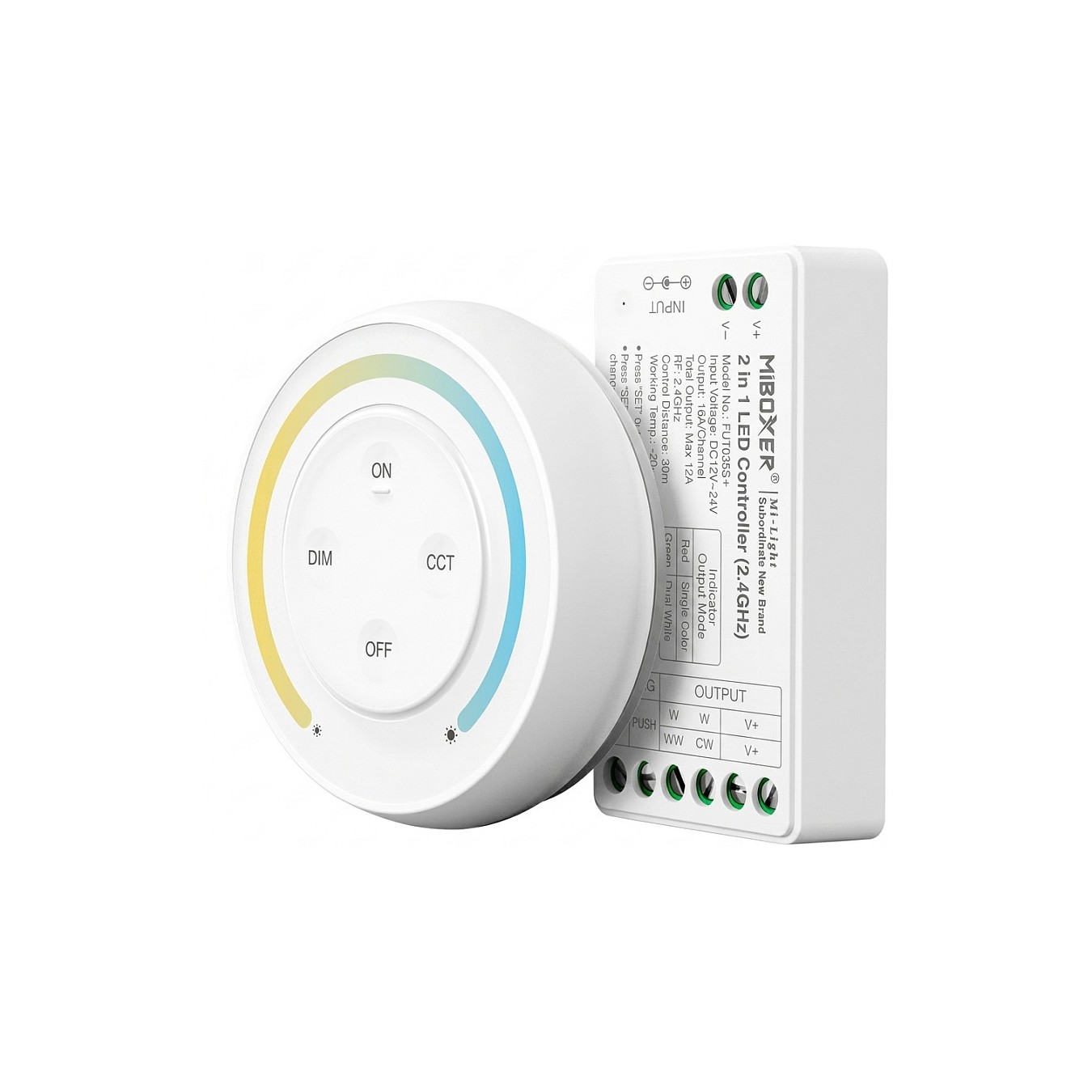 Buy LED Dimmer Controller 2.4G wireless Dimming RF+Push Milight Miboxer in Cyprus, Nicosia, Limassol, Larnaka, Pafos