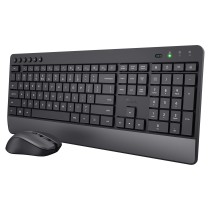 Buy Trust Trezo Komfortables Set aus kabelloser Tastatur und Maus - Schwarz CH in Cyprus, Nicosia, Limassol, Larnaka, Pafos