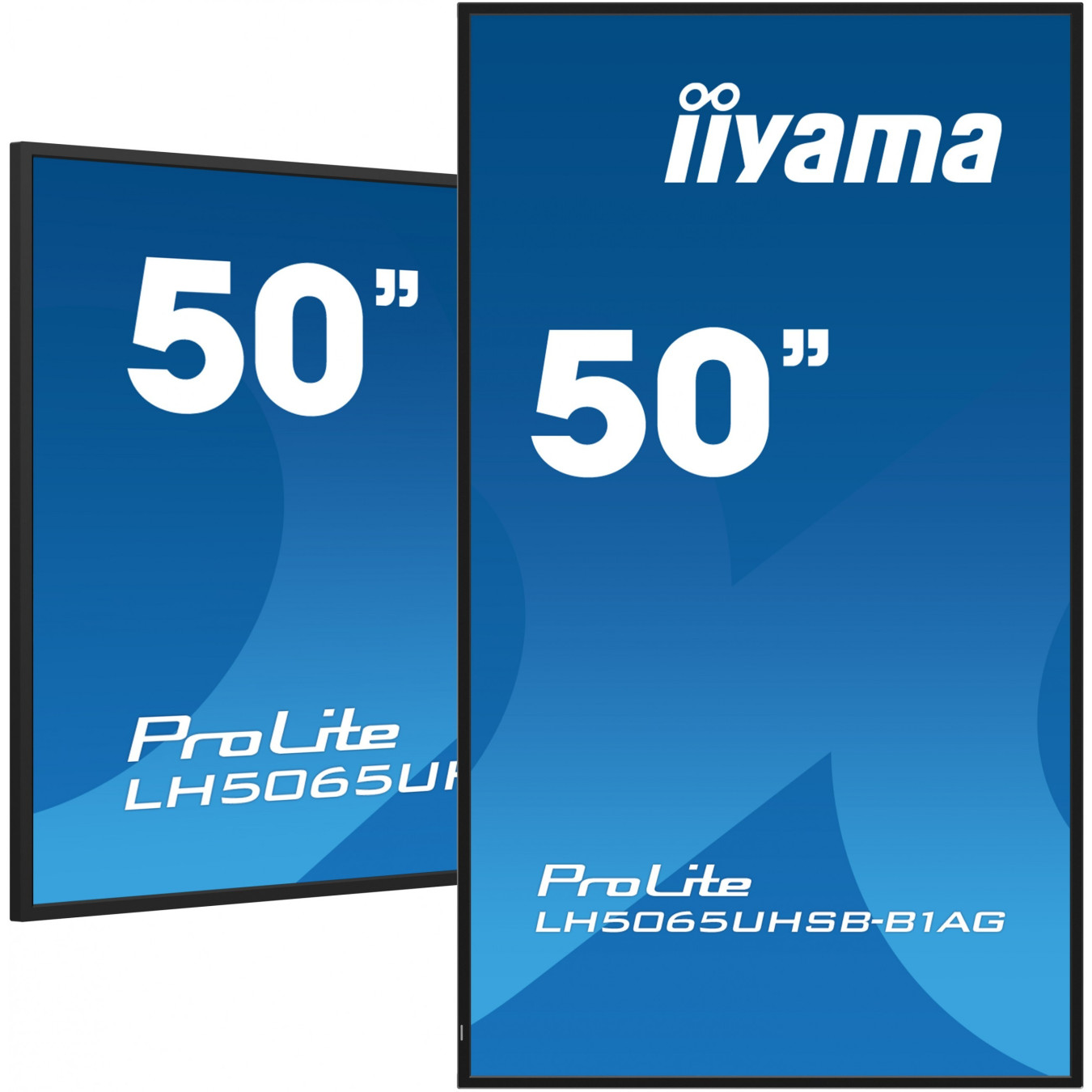 iiyama ProLite LH5065UHSB-B1AG - 50 inch 4K UHD VA Touch Display, Android 11, 4GB/32GB, Wi-Fi, 800 cd/m2, Black