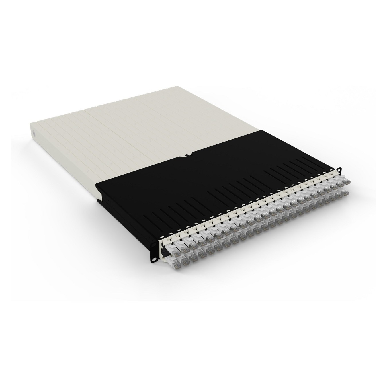 Buy Patchbox patchbox.one Kabeleinzugssystem 30RU STP (1.8 m) mit 24 Kassetten. Patchkabel Cat. 6a. U FTP. PoE. Kabel weiß in Cy