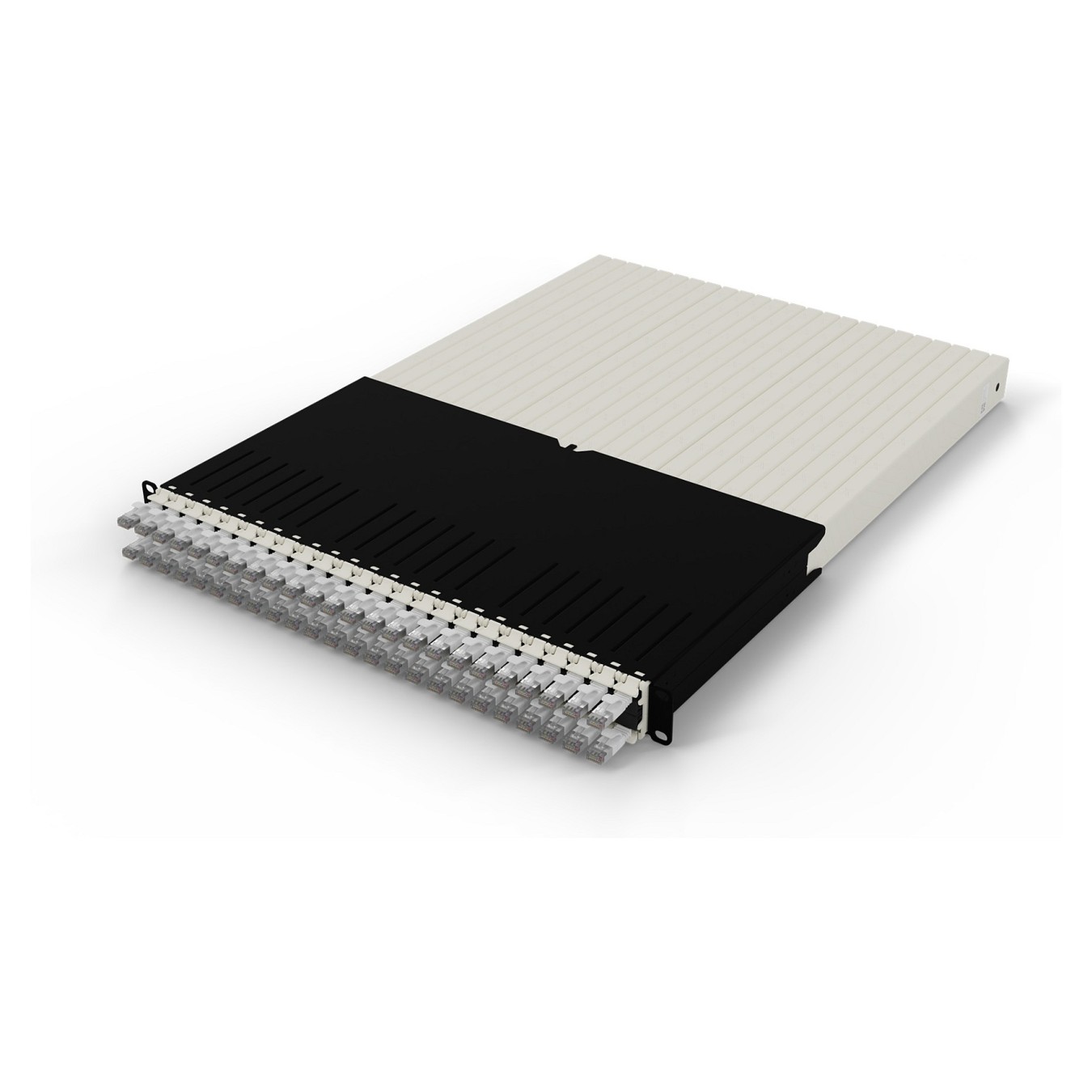 Buy Patchbox patchbox.one Kabeleinzugssystem 30RU STP (1.8 m) mit 24 Kassetten. Patchkabel Cat. 6a. U FTP. PoE. Kabel weiß in Cy