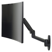 Buy Ergotron LX Monitor Arm in Schwarz - Wandhalterung mit patentierter CF-Technologie für Bildschirme bis 86,36cm (34 Zoll) in 