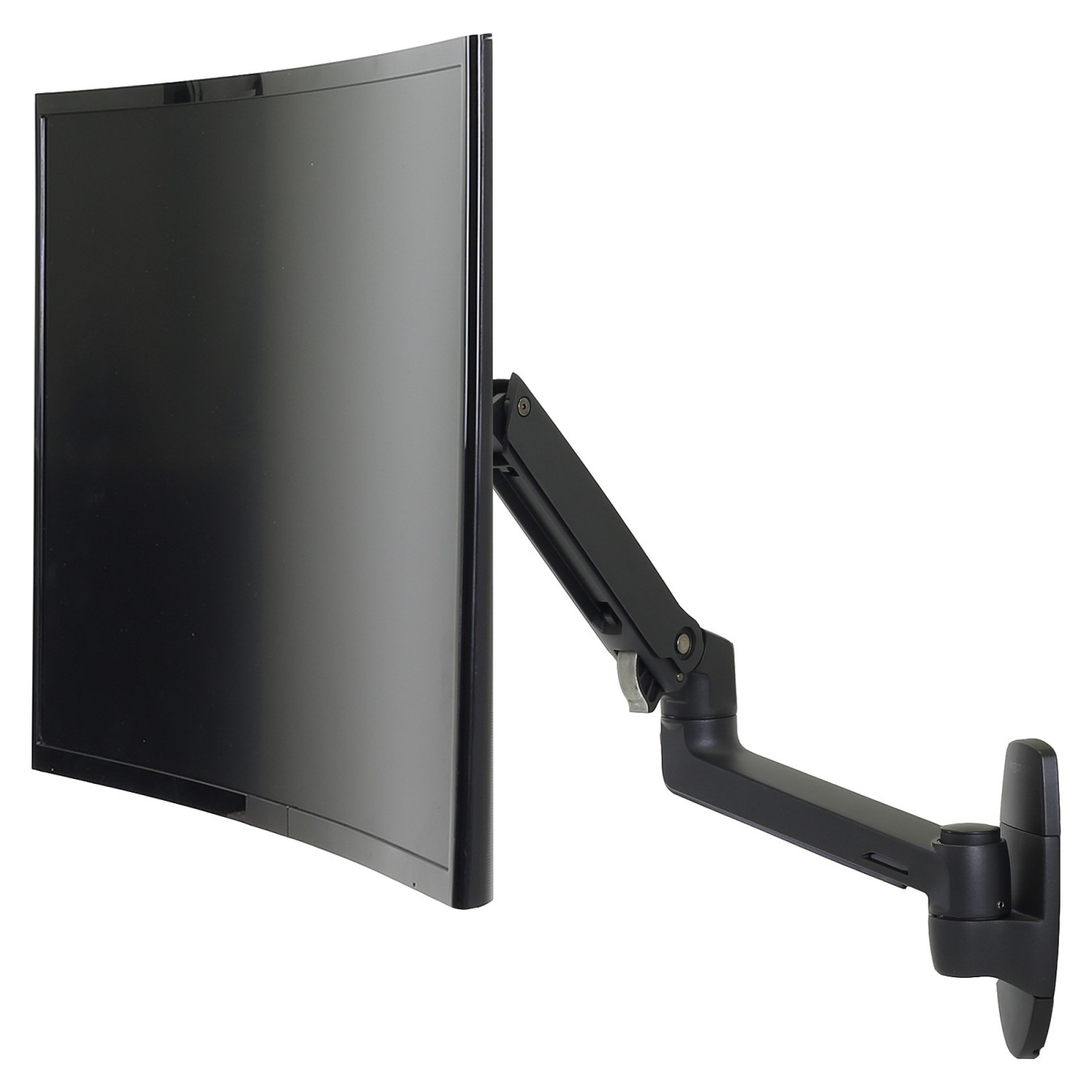 Buy Ergotron LX Monitor Arm in Schwarz - Wandhalterung mit patentierter CF-Technologie für Bildschirme bis 86,36cm (34 Zoll) in 