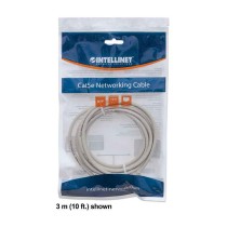 Buy Patchkabel RJ45 U UTP Cat6 1.00m Hebelschutz grau in Cyprus, Nicosia, Limassol, Larnaka, Pafos