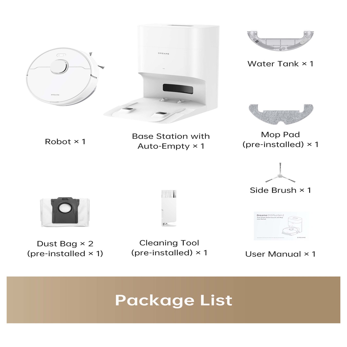 Buy D10 Plus Gen 2 Robot Vacuum Cleaner in Cyprus, Nicosia, Limassol, Larnaka, Pafos