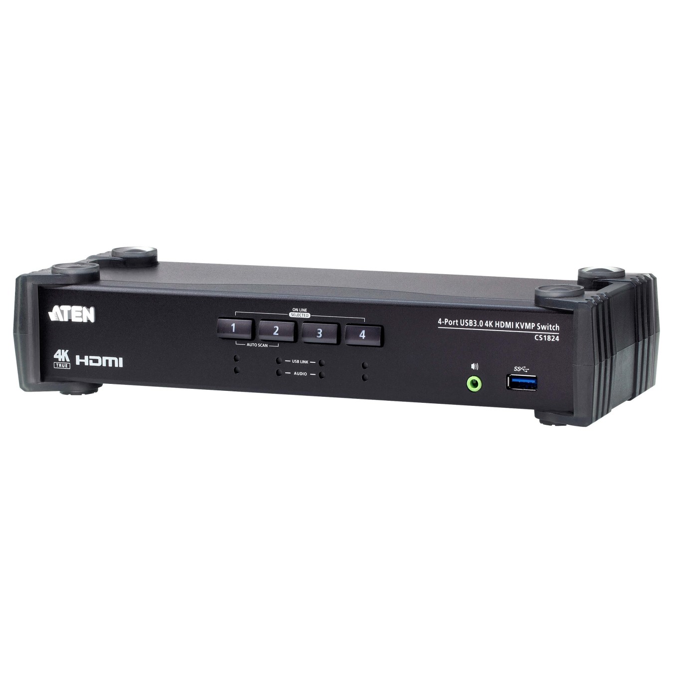 Buy ATEN CS1824 4-Port USB 3.0 HDMI KVM Switch in Cyprus, Nicosia, Limassol, Larnaka, Pafos