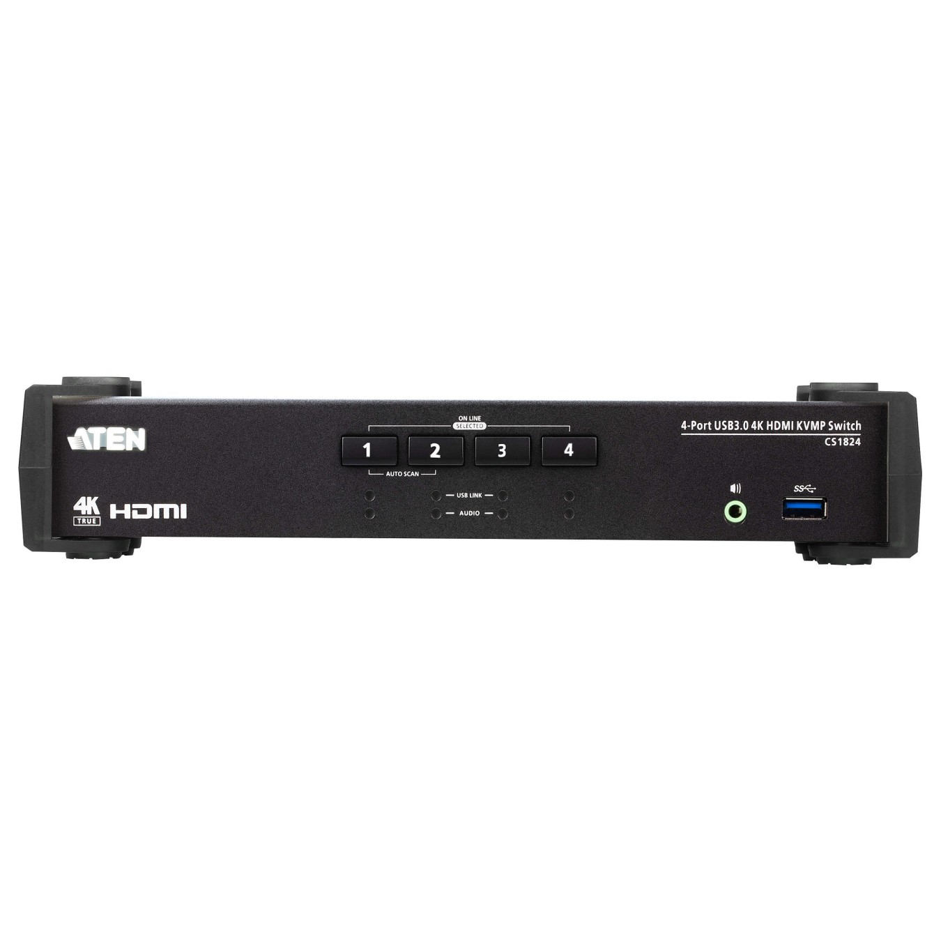Buy ATEN CS1824 4-Port USB 3.0 HDMI KVM Switch in Cyprus, Nicosia, Limassol, Larnaka, Pafos