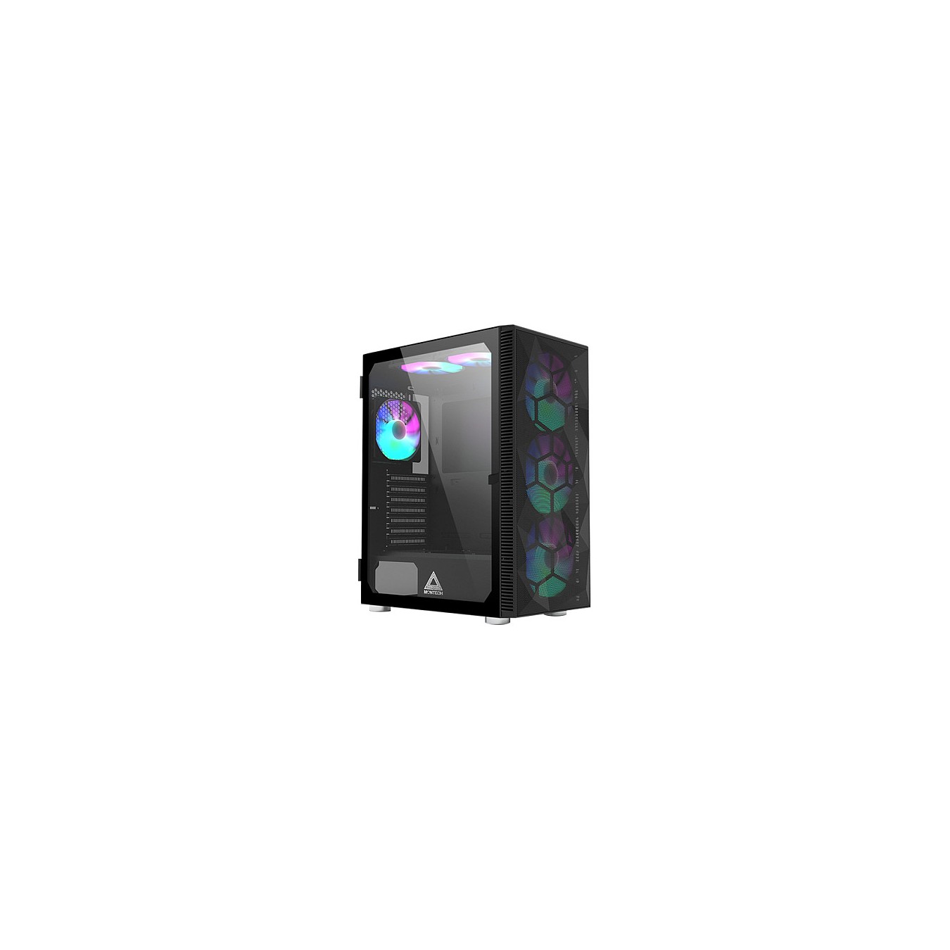Buy Midi Montech X3 MESH TG Black in Cyprus, Nicosia, Limassol, Larnaka, Pafos