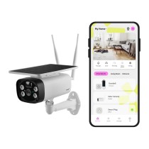 Buy Omajin by Netatmo Solarbetriebene Überwachungskamera - Akku - Alarmsirene - weiß in Cyprus, Nicosia, Limassol, Larnaka, Pafo