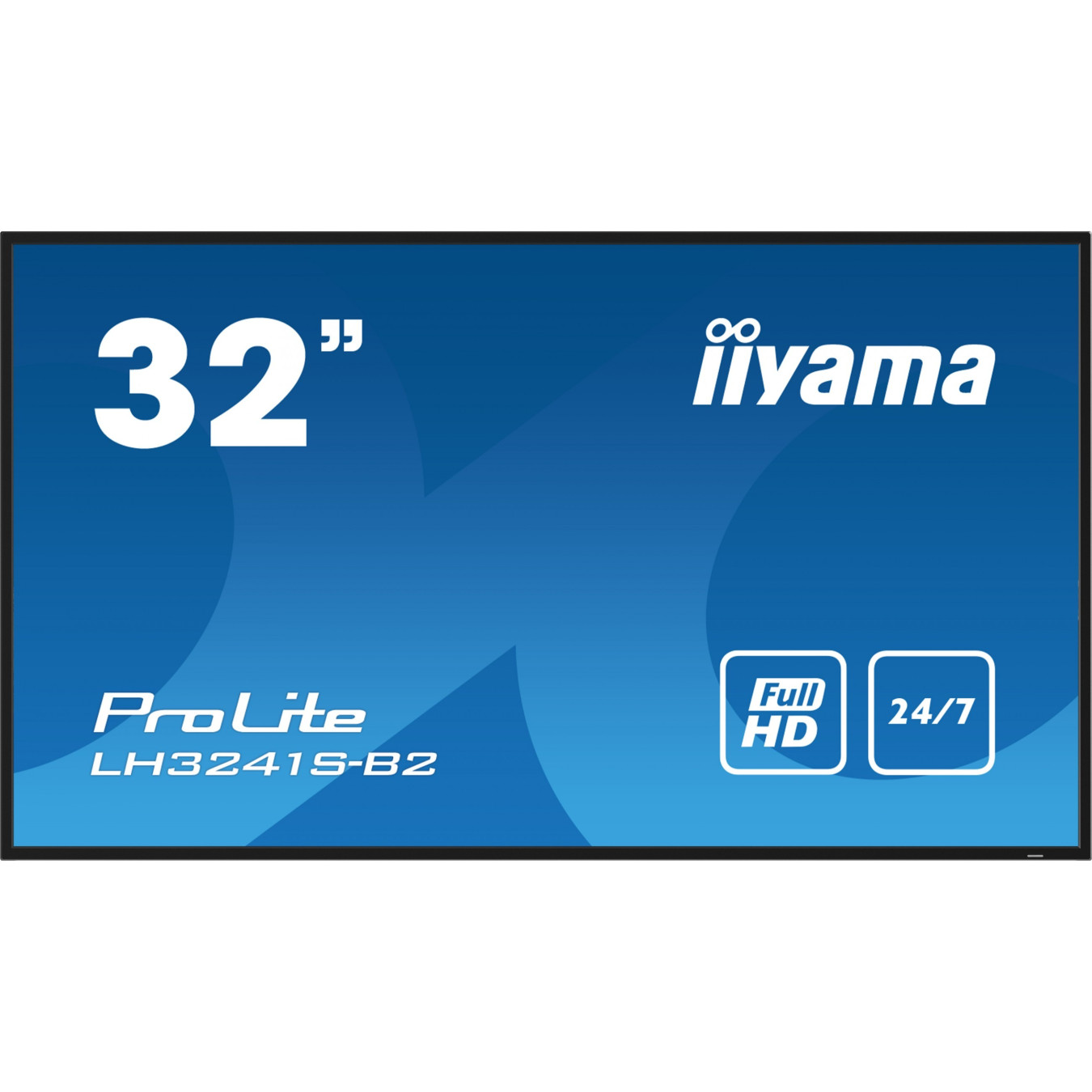 Iiyama LH3241S-B2 - 31.5-inch IPS Full HD Kiosk Display, 3xHDMI, USB, 20W Speakers, Black — Buy in Cyprus with Fast Delivery