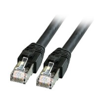 Buy EFB RJ45 Patchkabel S FTP Cat8.1 LSZH SCHWARZ 1,0m Aussendurchmesser 8mm Uebertragungsstandards 25Gbit 40Gbit in Cyprus, Nic