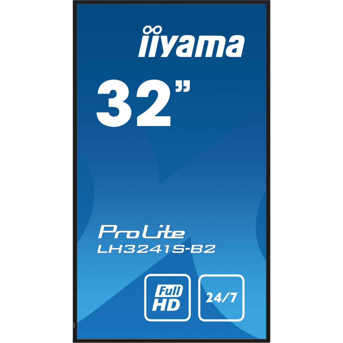 Iiyama LH3241S-B2 - 31.5-inch IPS Full HD Kiosk Display, 3xHDMI, USB, 20W Speakers, Black — Buy in Cyprus with Fast Delivery