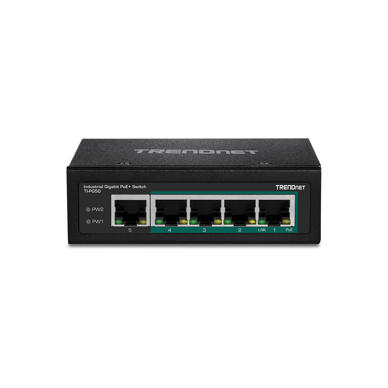 Buy TRENDnet 5-Port Industrieller Gigabit PoE+ DIN-Rail-Switch in Cyprus, Nicosia, Limassol, Larnaka, Pafos