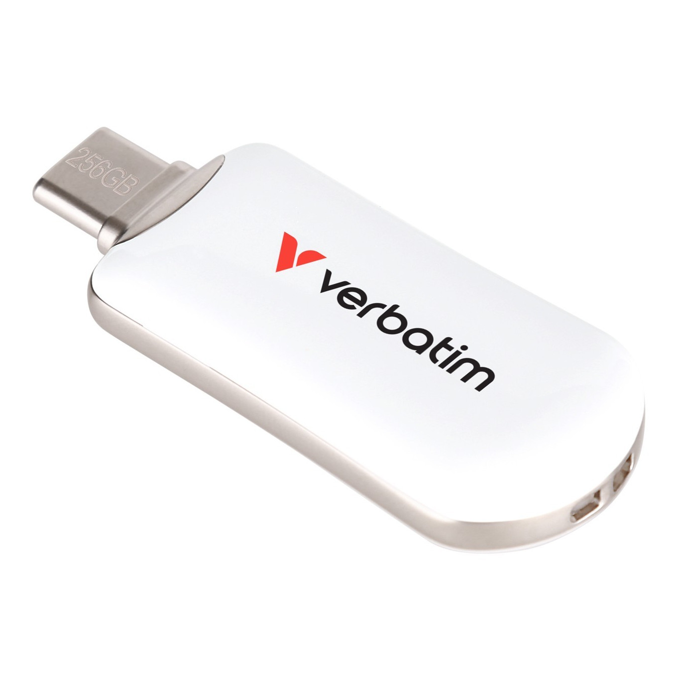 Verbatim Plectra USB-C Flash Drive 256GB - Model 30230 - White, USB 3.2 Gen1, 100MB/s — Buy in Cyprus with Fast Delivery