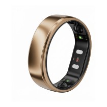 Buy RingConn Smart Ring Gen2 Air für Frauen und Männer - Schlaf- und Fitness Tracking Wearable - Herzfrequenz - Dünengold... in 