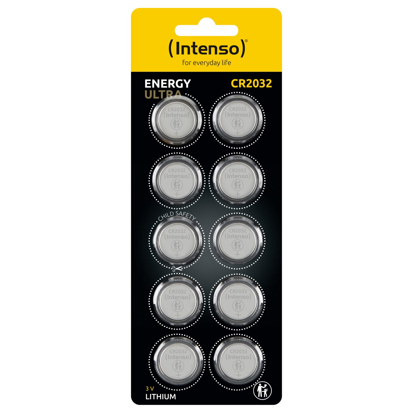 Buy Intenso Lithium Knopfzellen Energy Ultra CR 2032 10er Blister in Cyprus, Nicosia, Limassol, Larnaka, Pafos