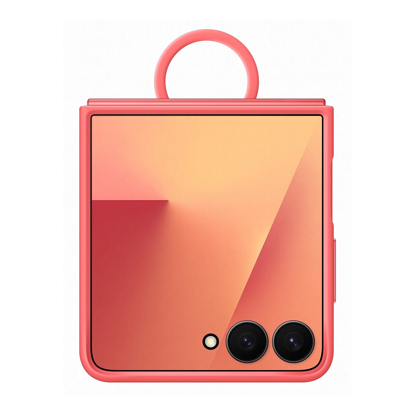 Buy Samsung Ring Case (Silicone) fr Galaxy Flip7 Red in Cyprus, Nicosia, Limassol, Larnaka, Pafos