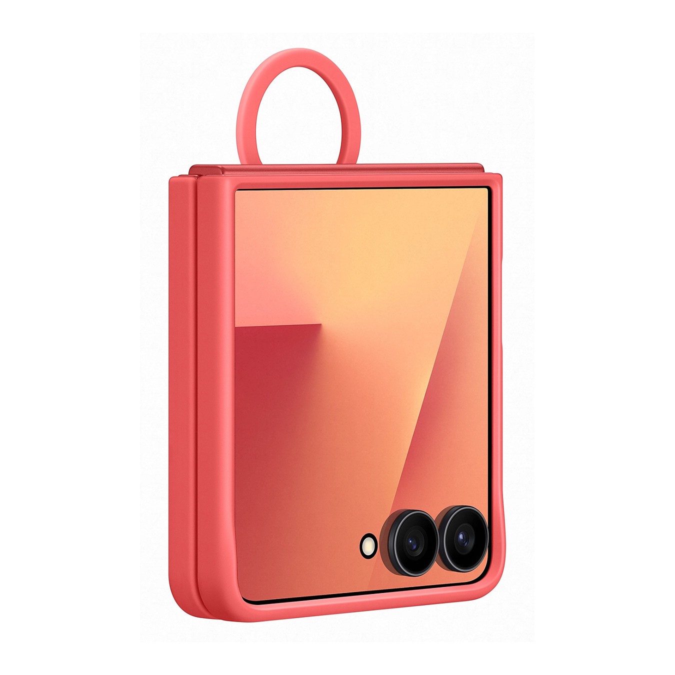 Buy Samsung Ring Case (Silicone) fr Galaxy Flip7 Red in Cyprus, Nicosia, Limassol, Larnaka, Pafos