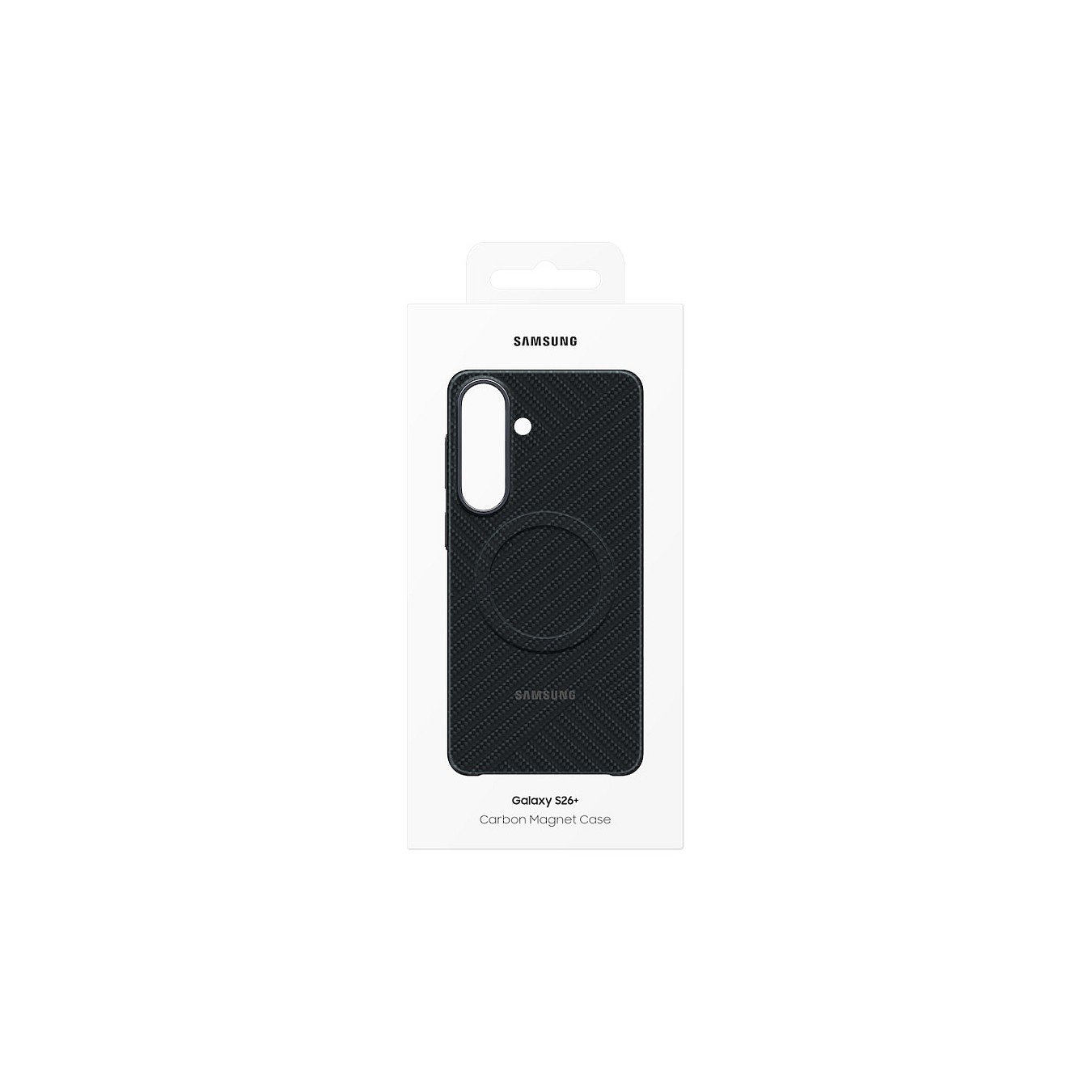 Buy Samsung Carbon Magnet Case Galaxy S26+, Black in Cyprus, Nicosia, Limassol, Larnaka, Pafos