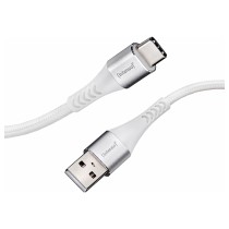 Buy Intenso USB-Kabel A315C Nylon 1,5m weiß, USB-A und USB-C Anschluss, unterstützt Schnelladen (PD) bis 60W in Cyprus, Nicosia,