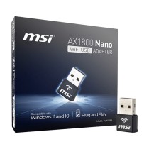 Buy MSI AX1800 Nano WiFi USB Adapter GUAX18N in Cyprus, Nicosia, Limassol, Larnaka, Pafos
