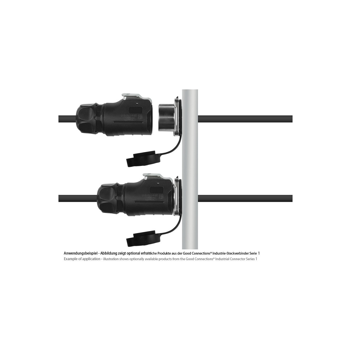 Buy Good Connections Industrie-Kupplung S1 - Power 3-Pin M20 in Cyprus, Nicosia, Limassol, Larnaka, Pafos