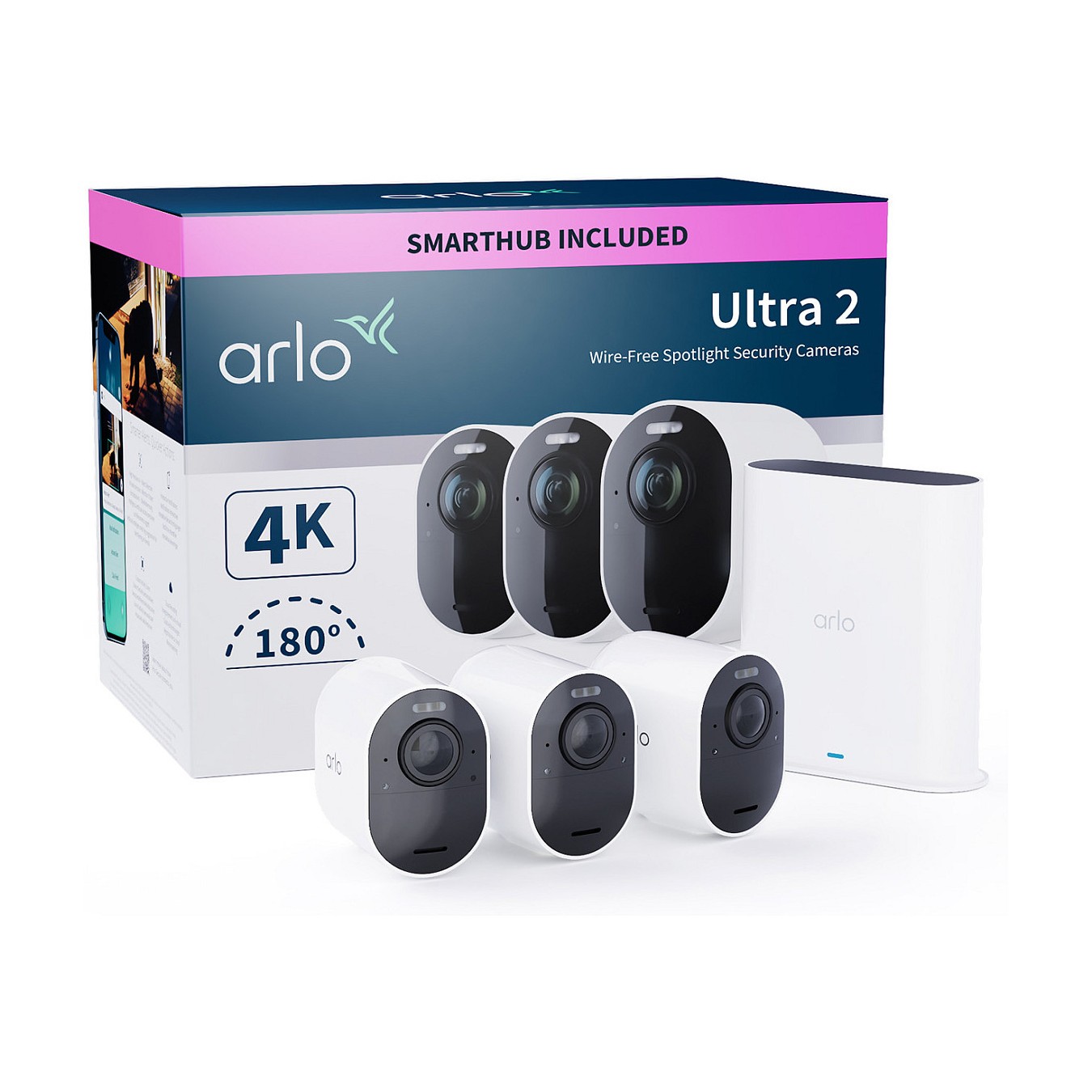 Buy ARLO GEN5 WIRE-FREE 3-CAM KIT 3-MONTH SMART V2 in Cyprus, Nicosia, Limassol, Larnaka, Pafos