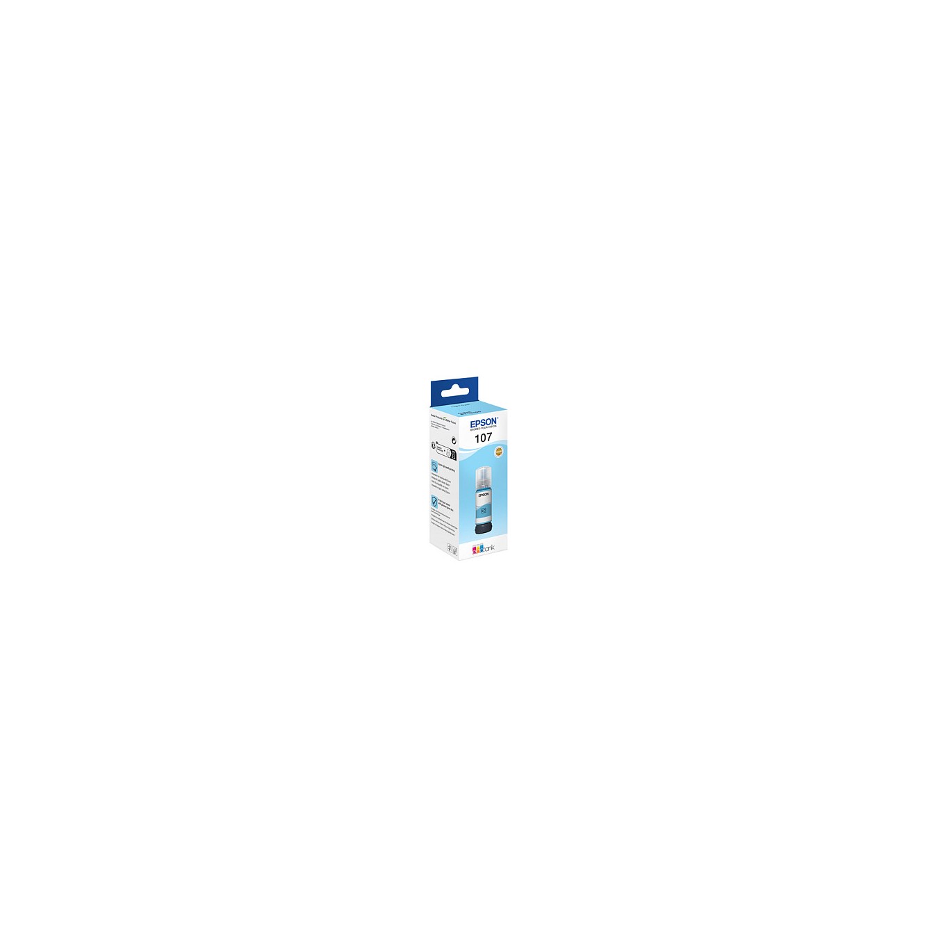 Buy Epson Tintenflasche 107 Cyan (70ml) in Cyprus, Nicosia, Limassol, Larnaka, Pafos
