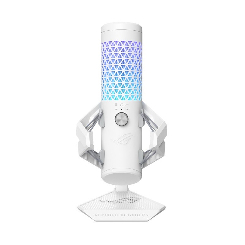 Buy ASUS ROG Carnyx USB Condenser Table Microphone - Cardioid, 24-bit/192kHz, -3... in Cyprus, Nicosia, Limassol, Larnaka, Pafos