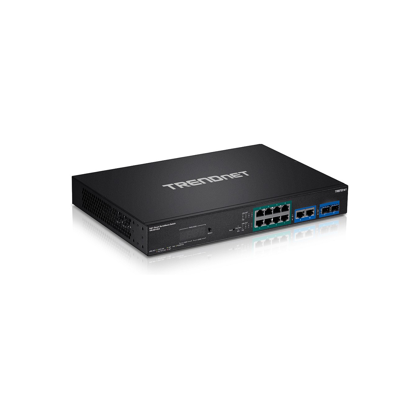 Buy TRENDnet TPE-3012LS 12-Port Gigabit PoE+ Smart Surveillance Switch in Cyprus, Nicosia, Limassol, Larnaka, Pafos