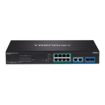 Buy TRENDnet TPE-3012LS 12-Port Gigabit PoE+ Smart Surveillance Switch in Cyprus, Nicosia, Limassol, Larnaka, Pafos