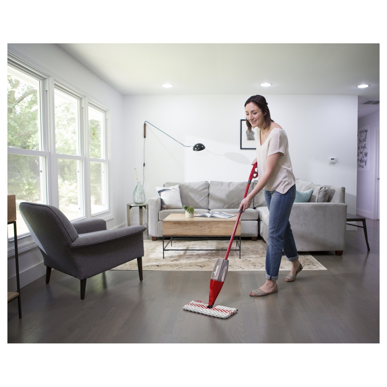 Buy 1.2 Spray Max - Mikrofaser - Kunststoff - Laminat - Holz - Trocken&Nass - Rot - Weiß - Box - 1 Stück(e) in Cyprus, Nicosia, 